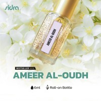 AMEER AL OUDH  (BESTSELLER) - 6ML - ROLL ON BOTTLE - LONG LASTING - SOFT AND SWEET OUDH