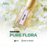 PURE FLORA (BESTSELLER) - 6ML - ROLL ON BOTTLE - LONG LASTING - MID STRONG - OUDH BASED - GOOD PROJECTION 