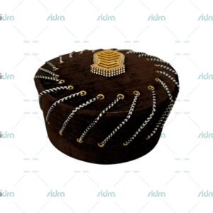 Shami Brown Nalain Designer Handmade Cap