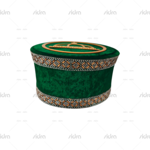 Gumbade Gareeb Nawaz Green Handmade Premium Cap