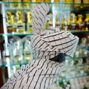 New Printed Azhari Imama White & Black